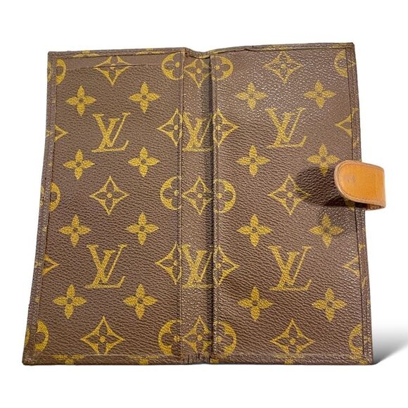 LOUIS VUITTON Vintage Checkbook Holder/Wallet - Picture 5 of 8